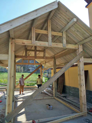 成都木結構施工